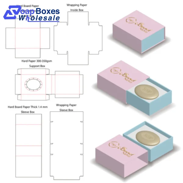Printed Artwork Soap Gift Box