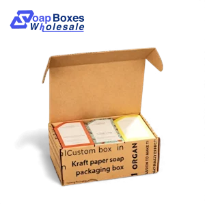 Recycled Corrugated Kraft Soap Box