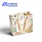 Ribbon Handle Soap Paper Bag