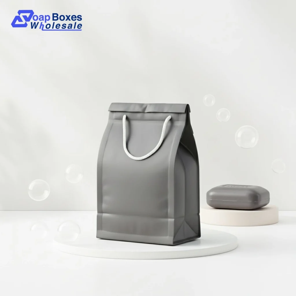 Soft-Touch Coated Soap Paper Bag