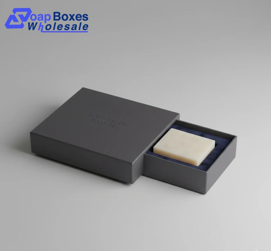 Soft-Touch Finish Soap Box