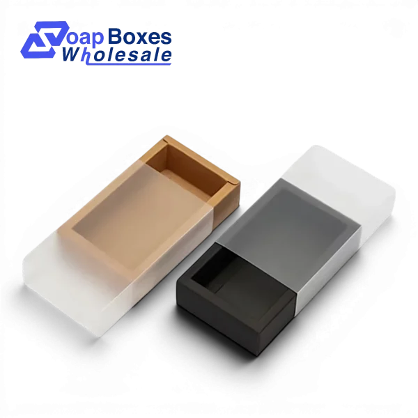Transparent Lid Gift Soap Box