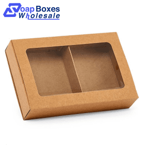 Two Piece Soap Box with window