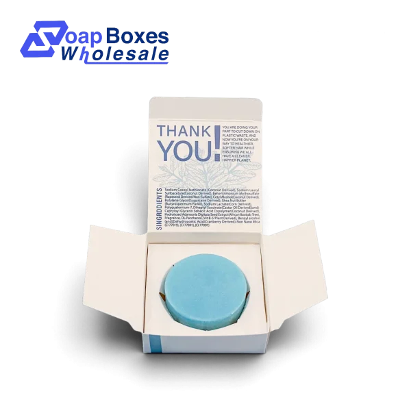 White Round Soap Box