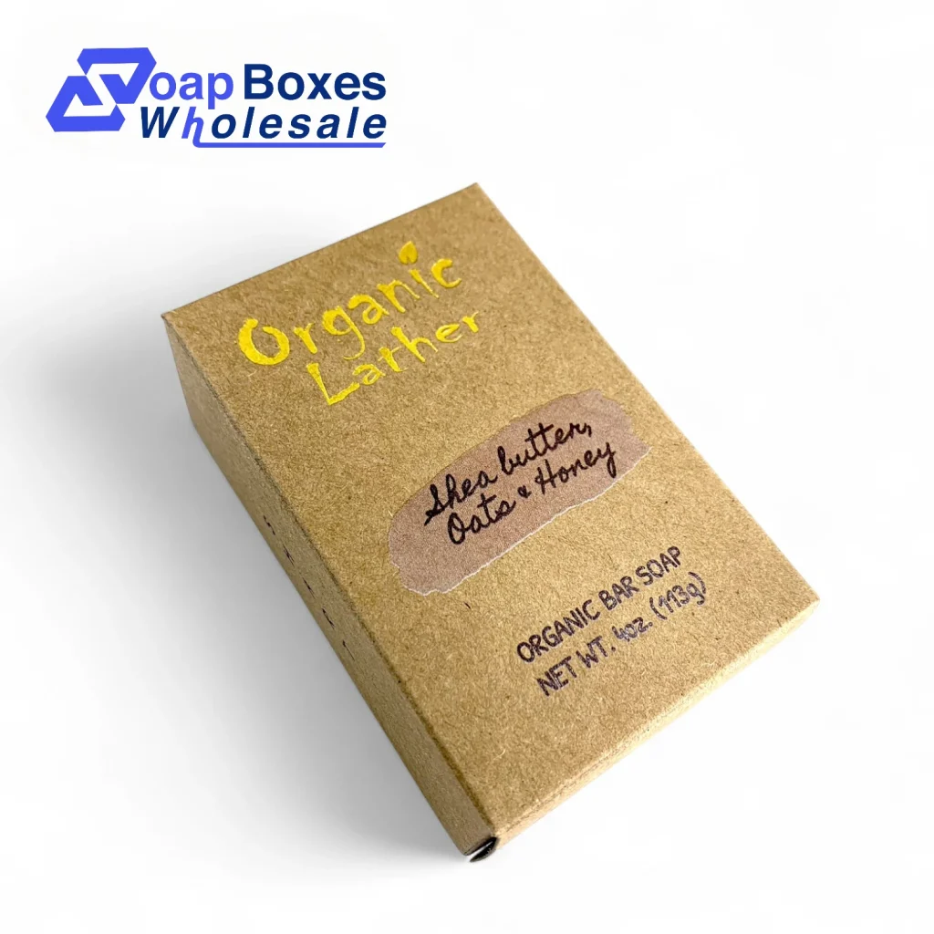 Custom Logo Foil Stamped Soap Box