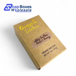 Custom Logo Foil Stamped Soap Box