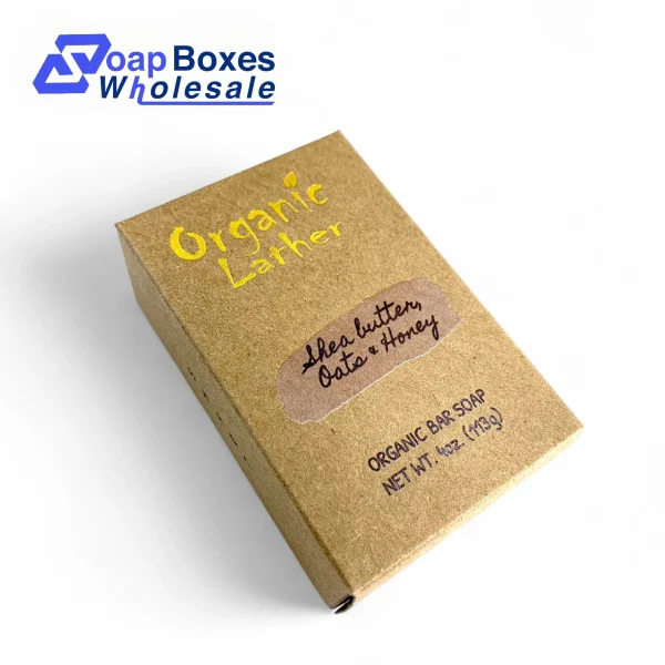 Custom Logo Foil Stamped Soap Box