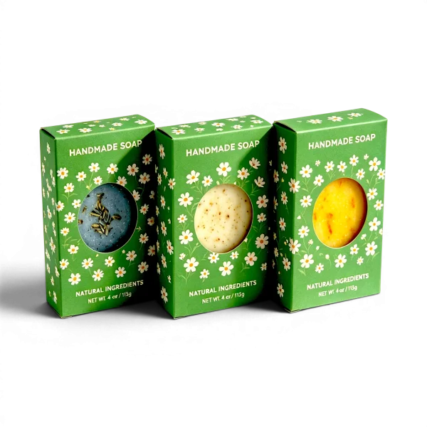 Die Cut Cardboard Soap Cartons