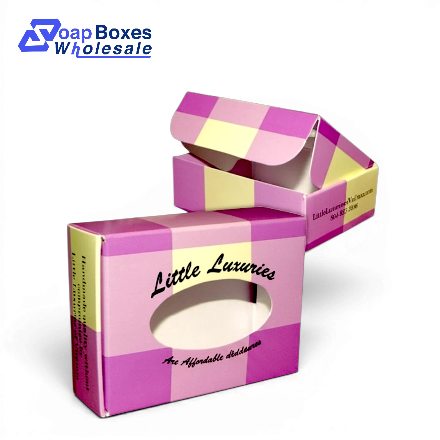 Die Cut Cardboard Soap Cartons