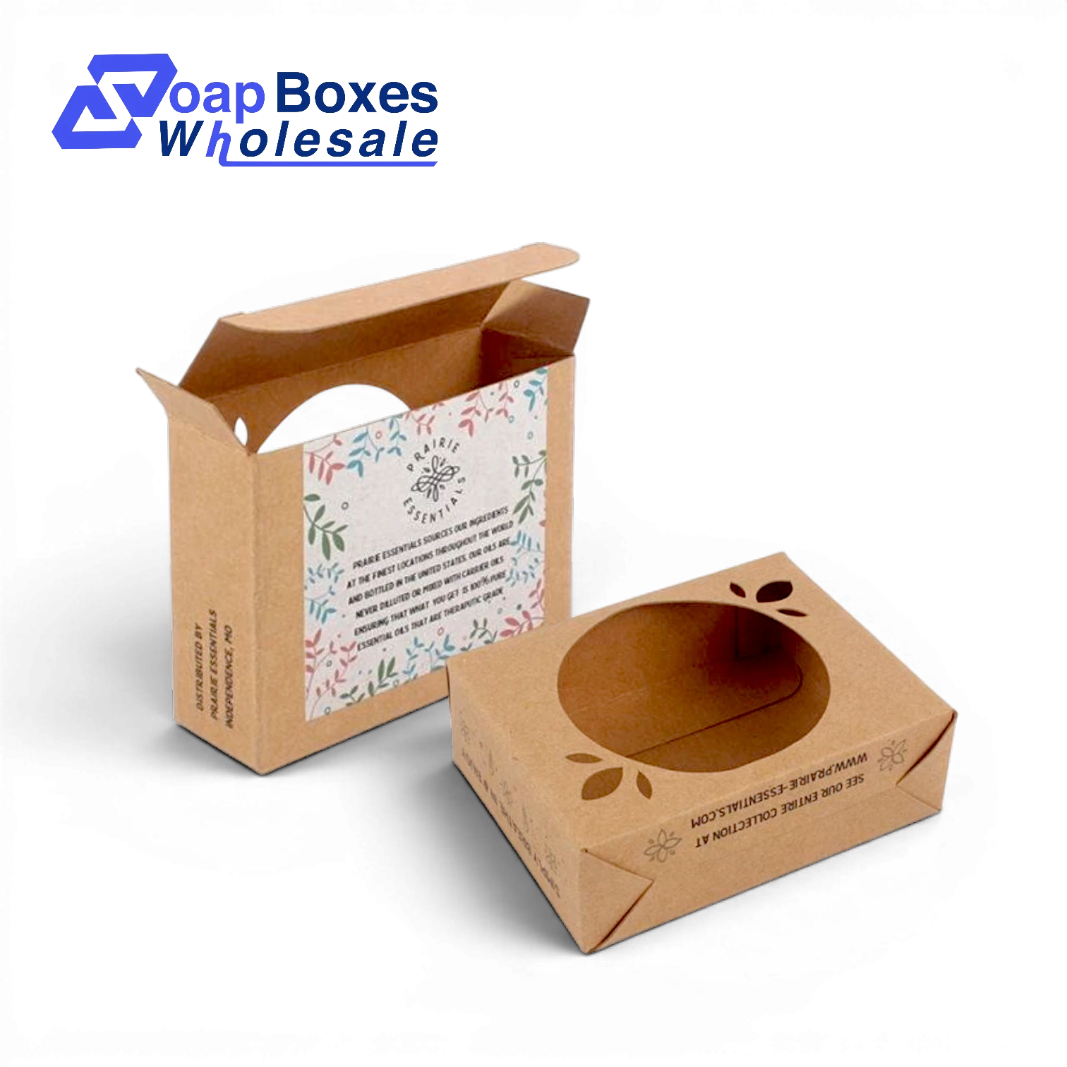 Die Cut Kraft Soap Cartons
