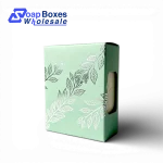 Soap boxes with side die cut window