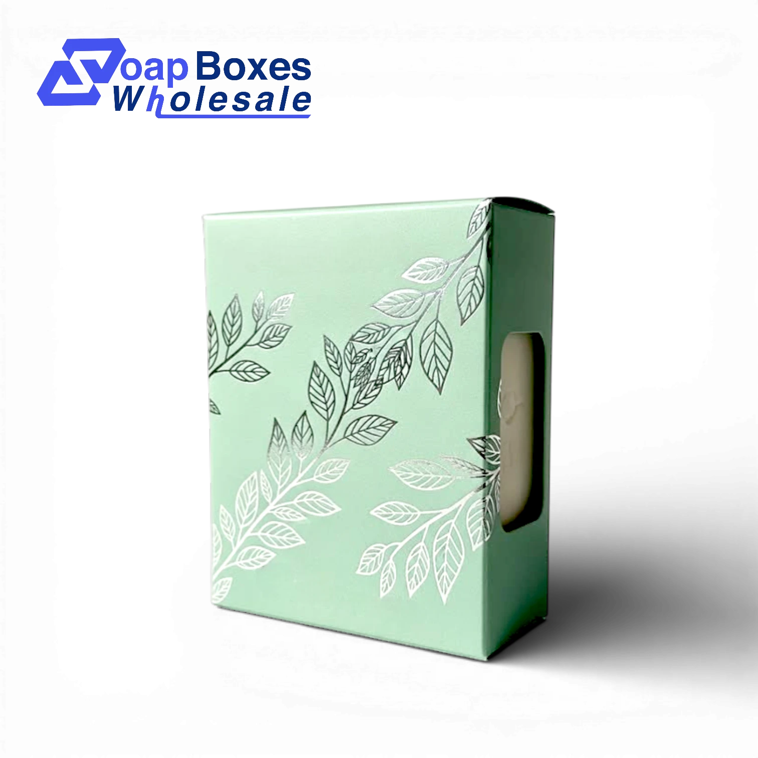 Soap boxes with side die cut window