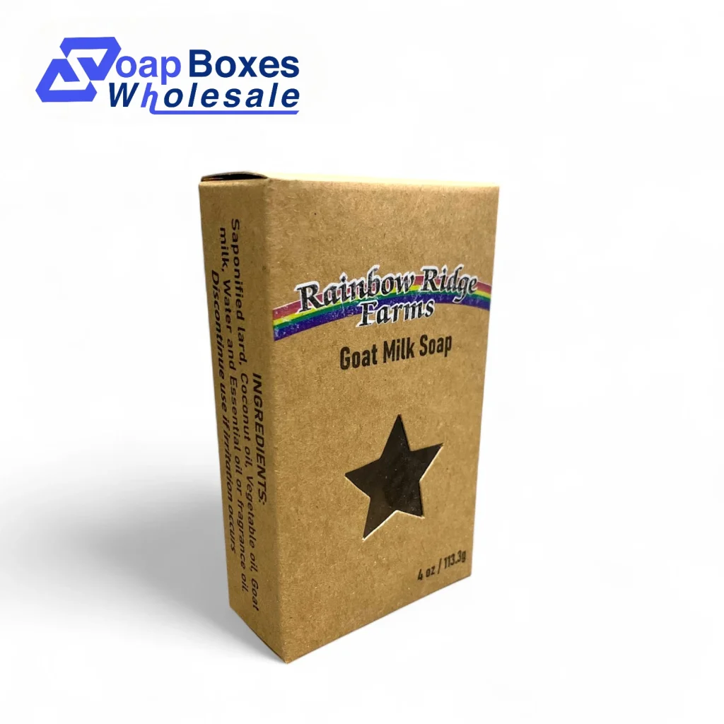 Die Cut Window Soap Boxes