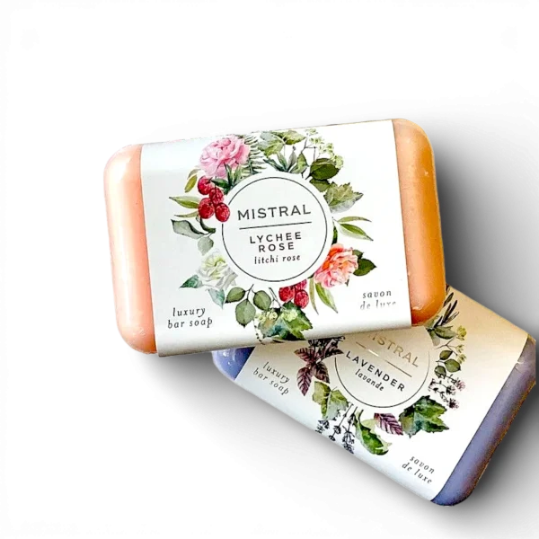 Floral Soap Bar Labels