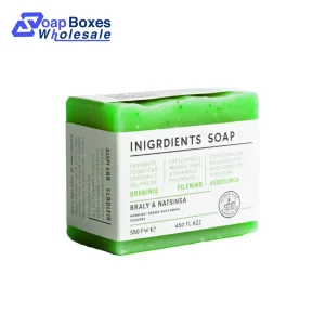 Ingredient Printed Soap Bar Label