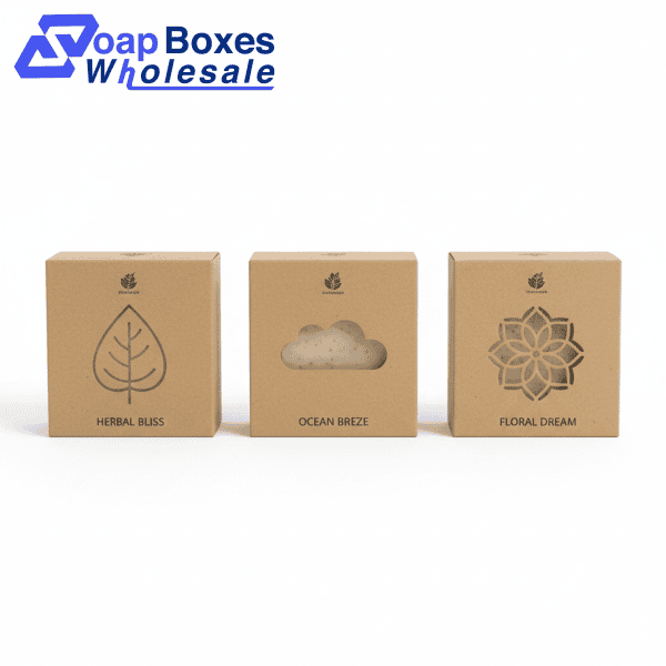 Kraft Square Soap Boxes