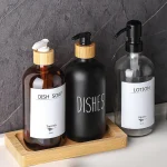 Logo Printed Soap Dispenser Label