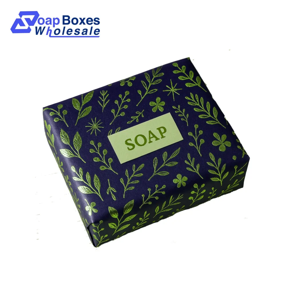 Metallic Foil Print Soap Wrapping Paper