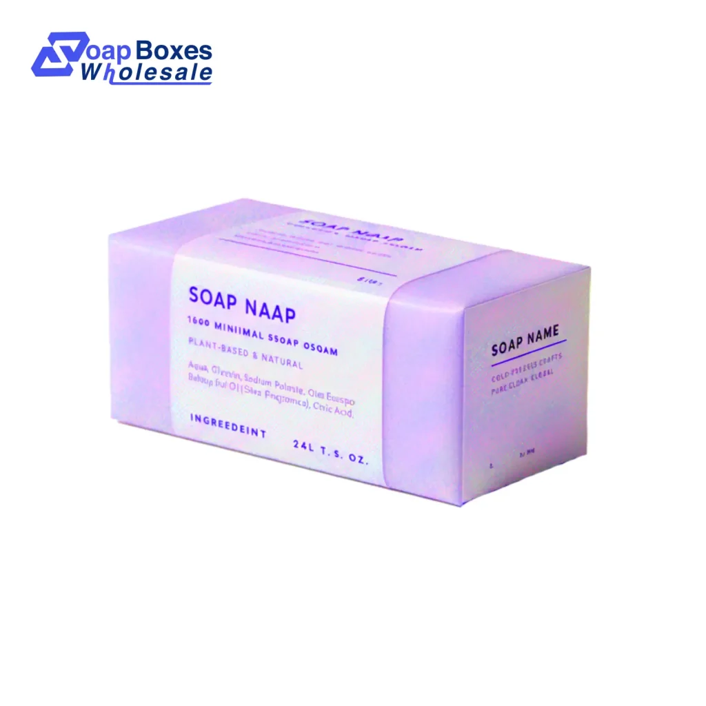 Minimalist Soap Wrap Label