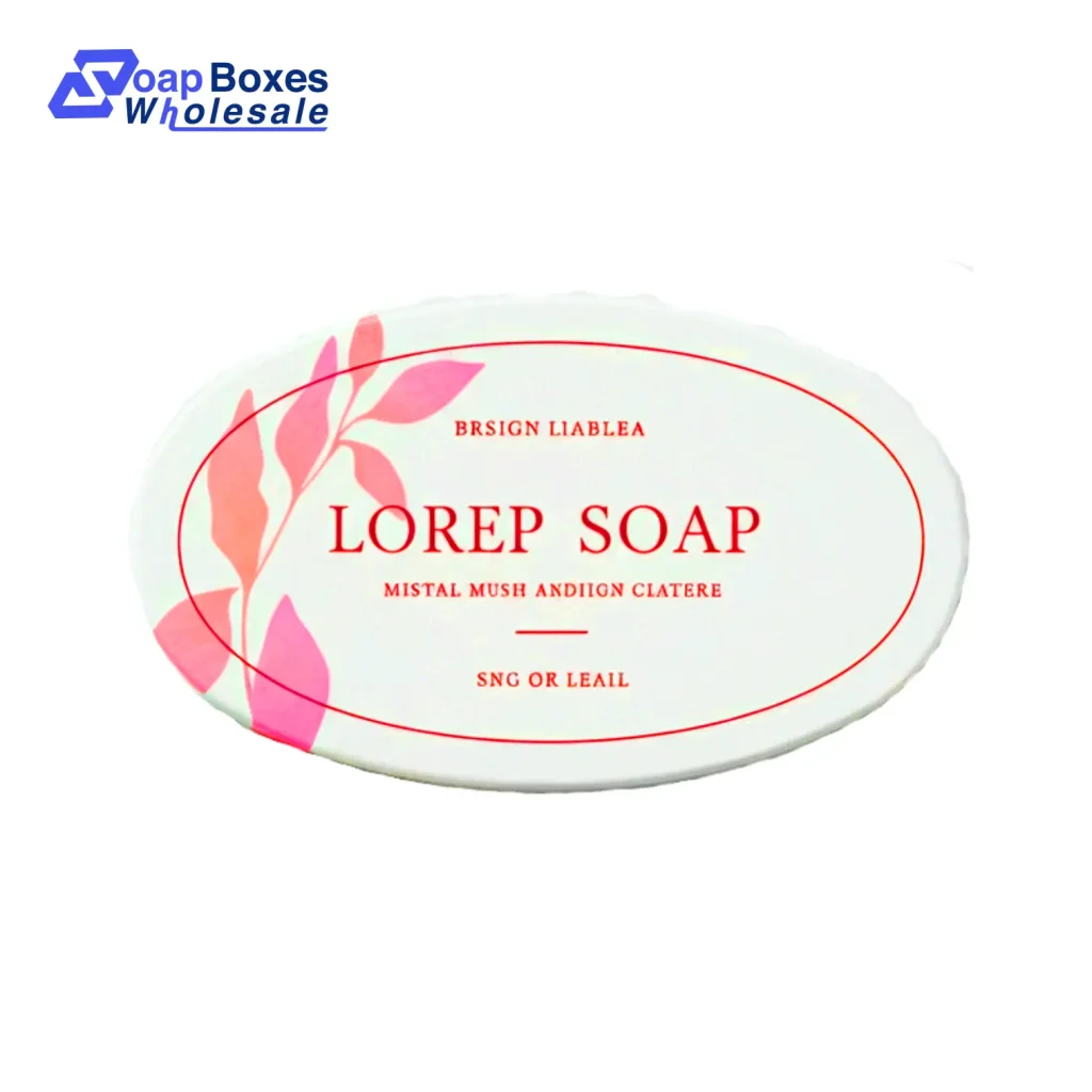 Oval Soap Label