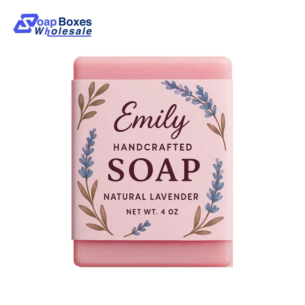 Personalized Soap Wrap Label