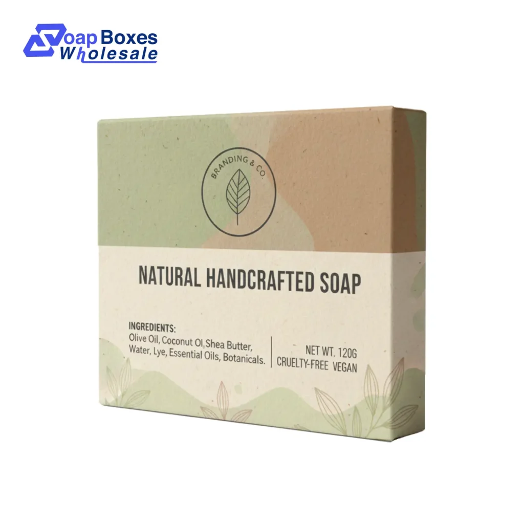Recycled Paper Soap Wrap Label