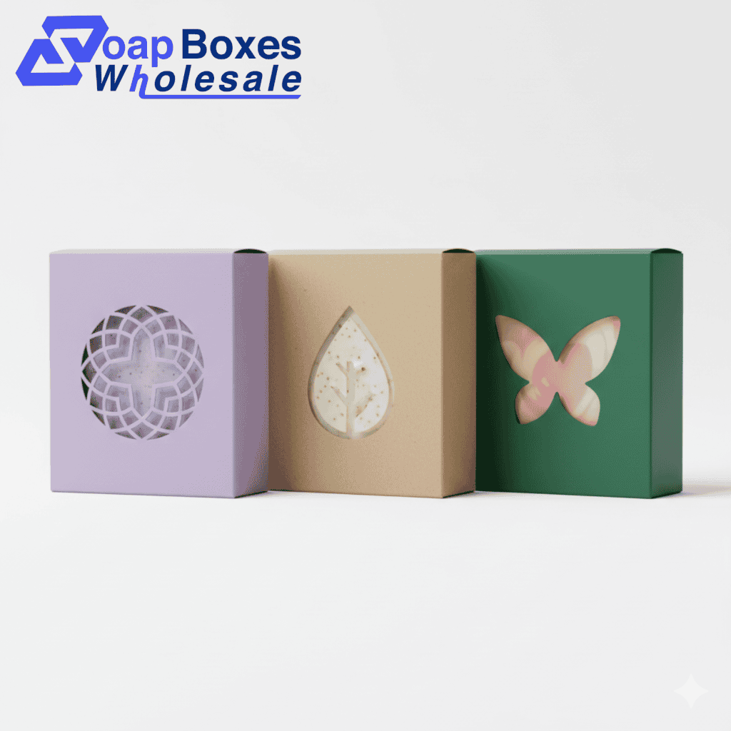 Soap Boxes with Logo die cut