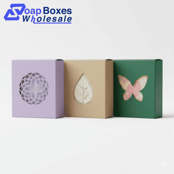 Soap Boxes with Logo die cut