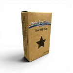 Kraft Soap Boxes with die cut star window