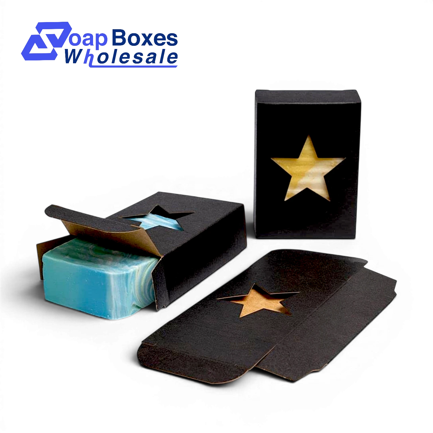 Soap Boxes with die cut star