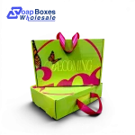 Soap Mailer Boxes with Ribbon Handles