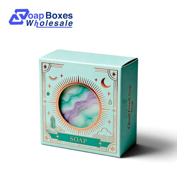 Square Soap Boxes with Window