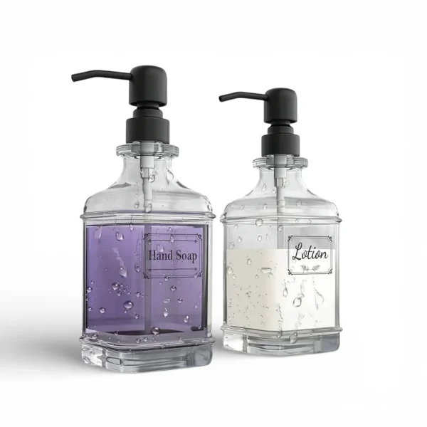 Waterproof soap Dispenser Label