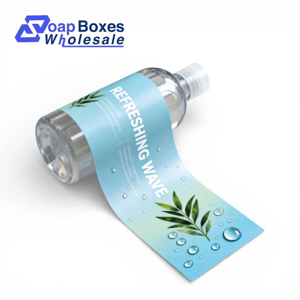 Waterproof Soap Dispenser Label