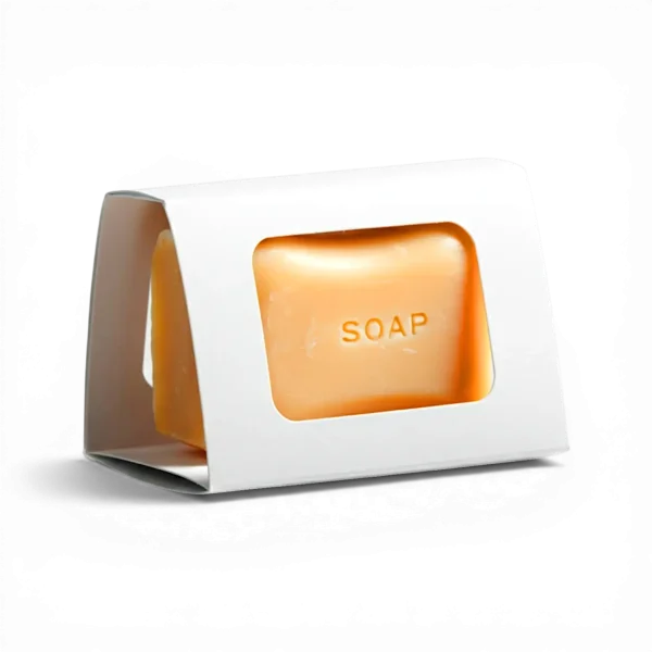 Display White Card Soap Sleeves