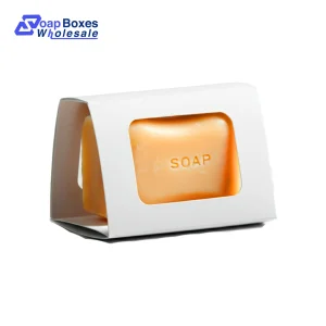 White Card Soap Sleeve