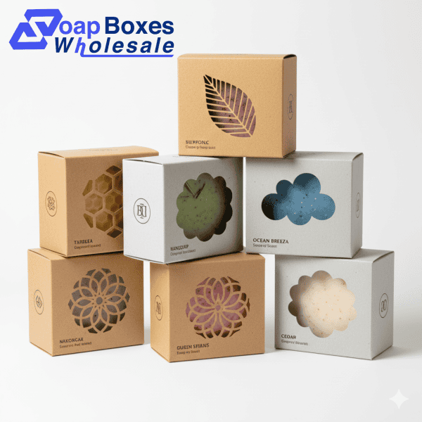 die cut cardboard soap cartons