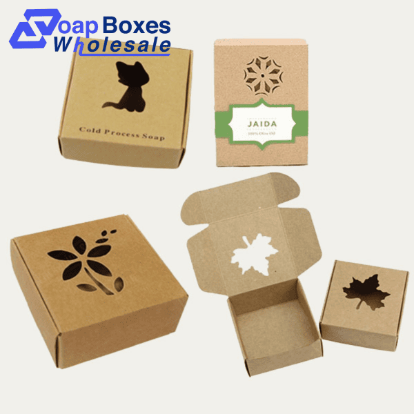 die cut kraft soap cartons