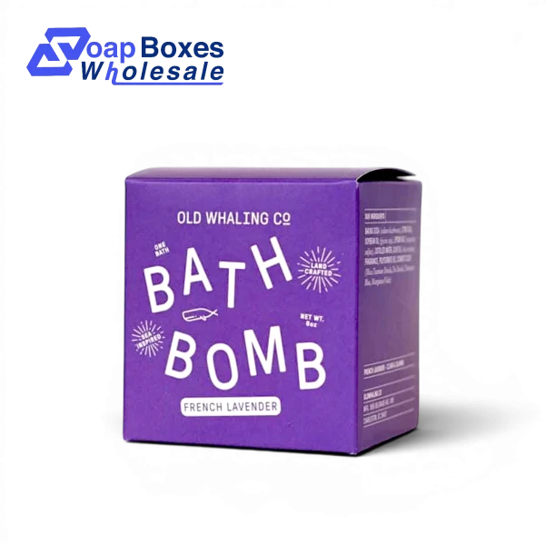 Printed Bath Bomb Boxes
