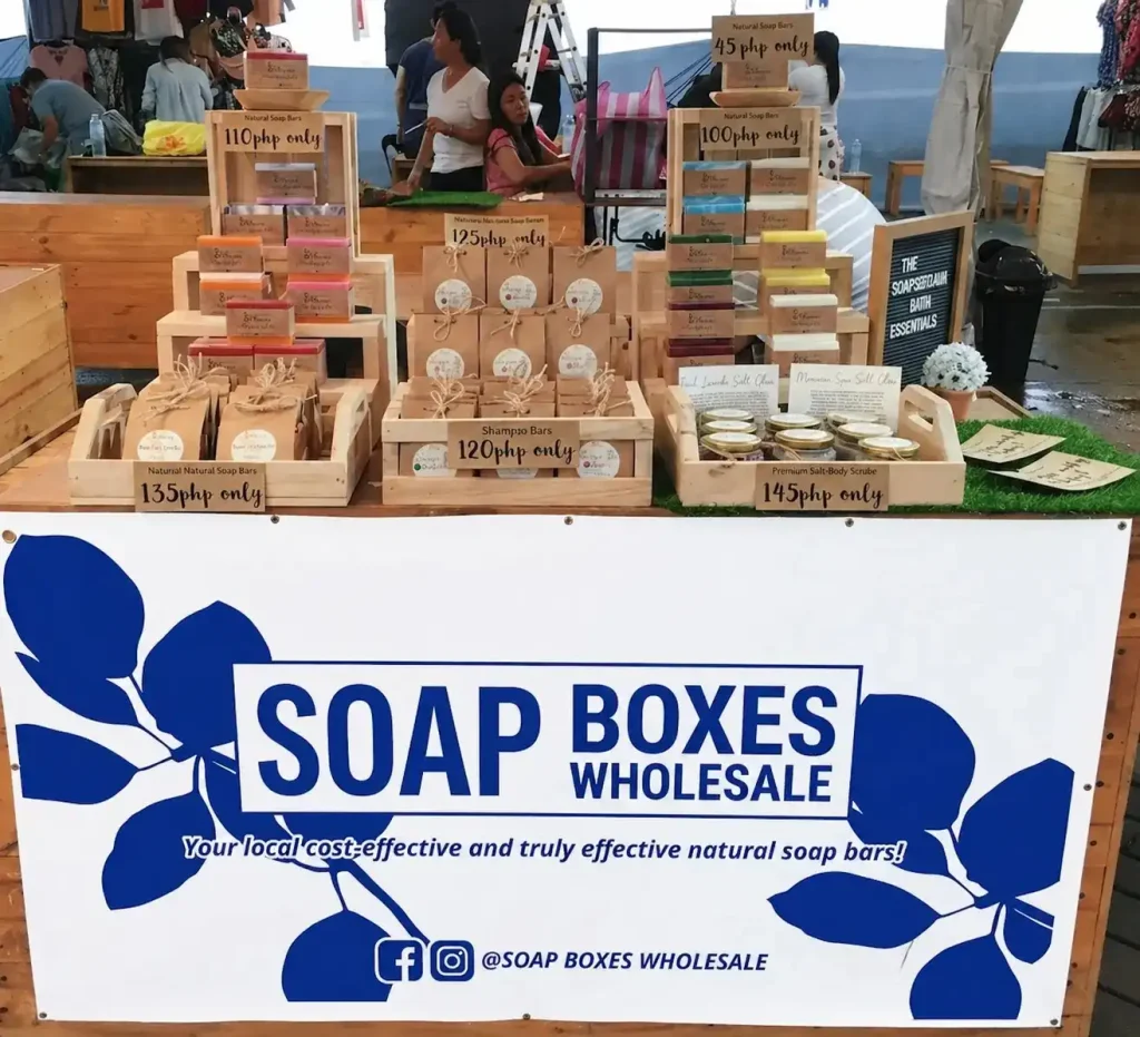 soap display boxes for trade shows