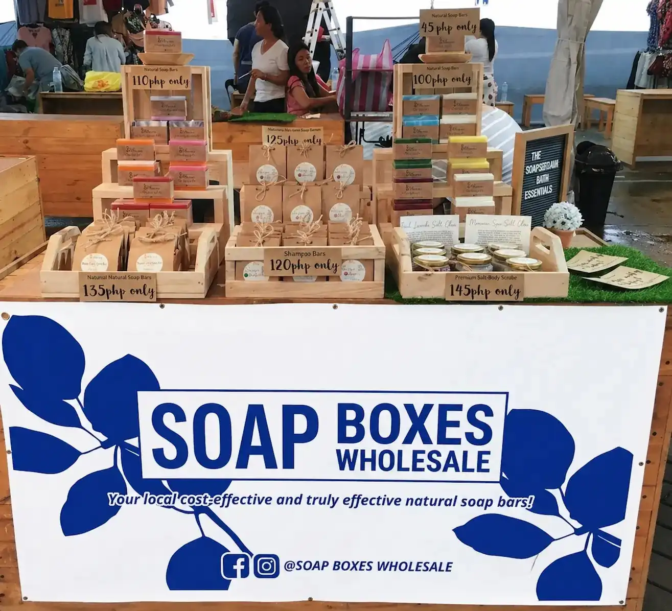 soap display boxes for trade shows