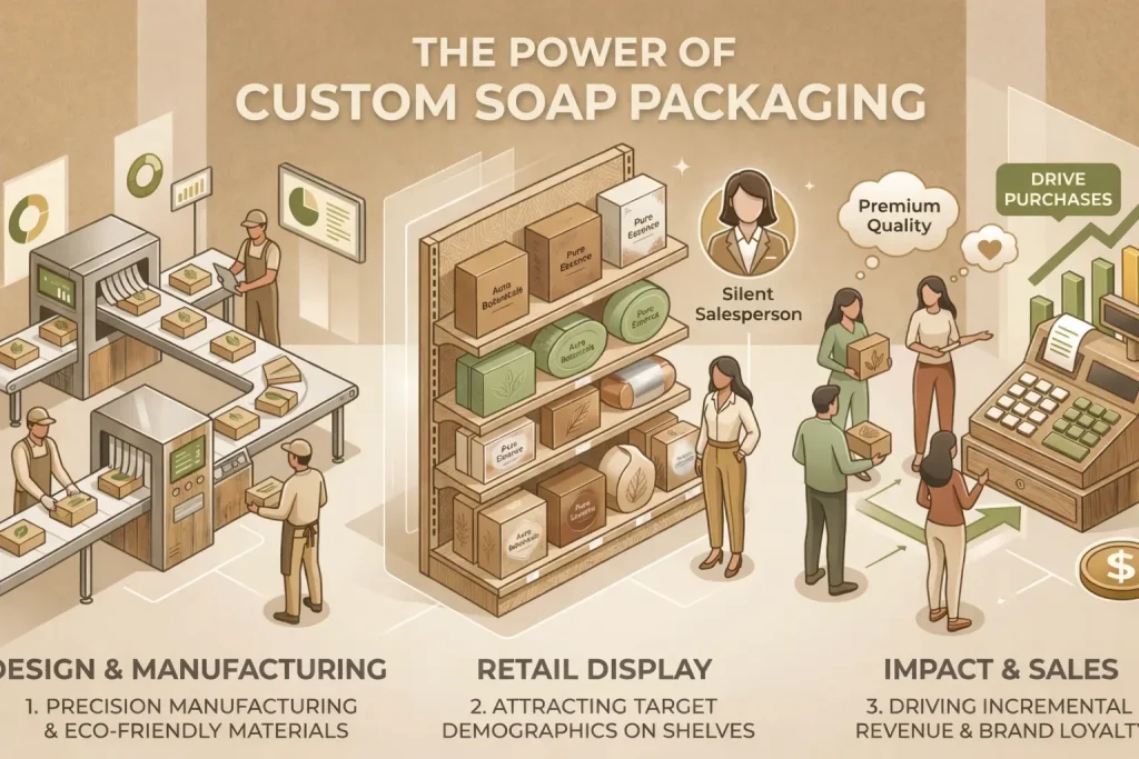 Custom Soap Display Boxes for Retail Marketing