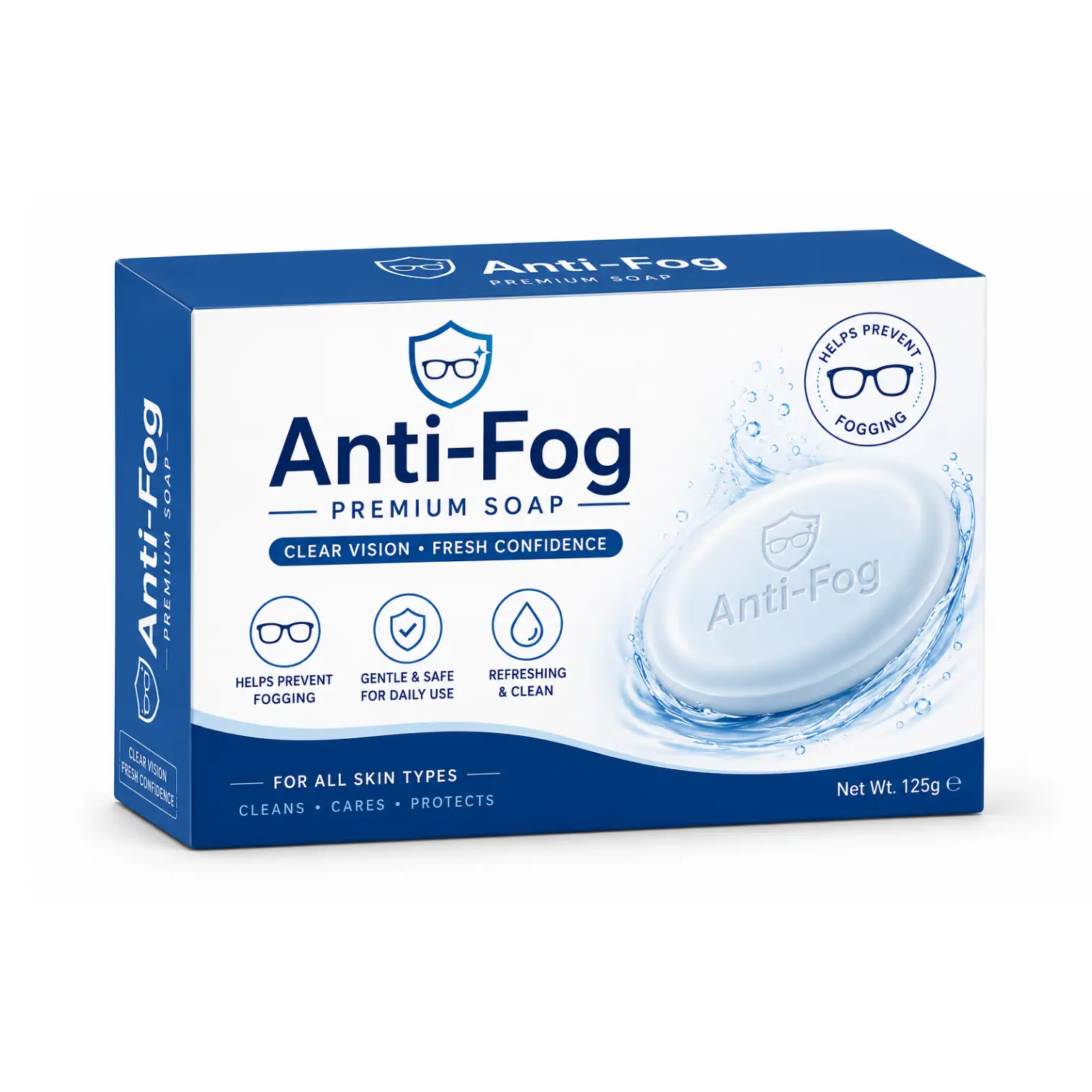 anti fog soap boxes