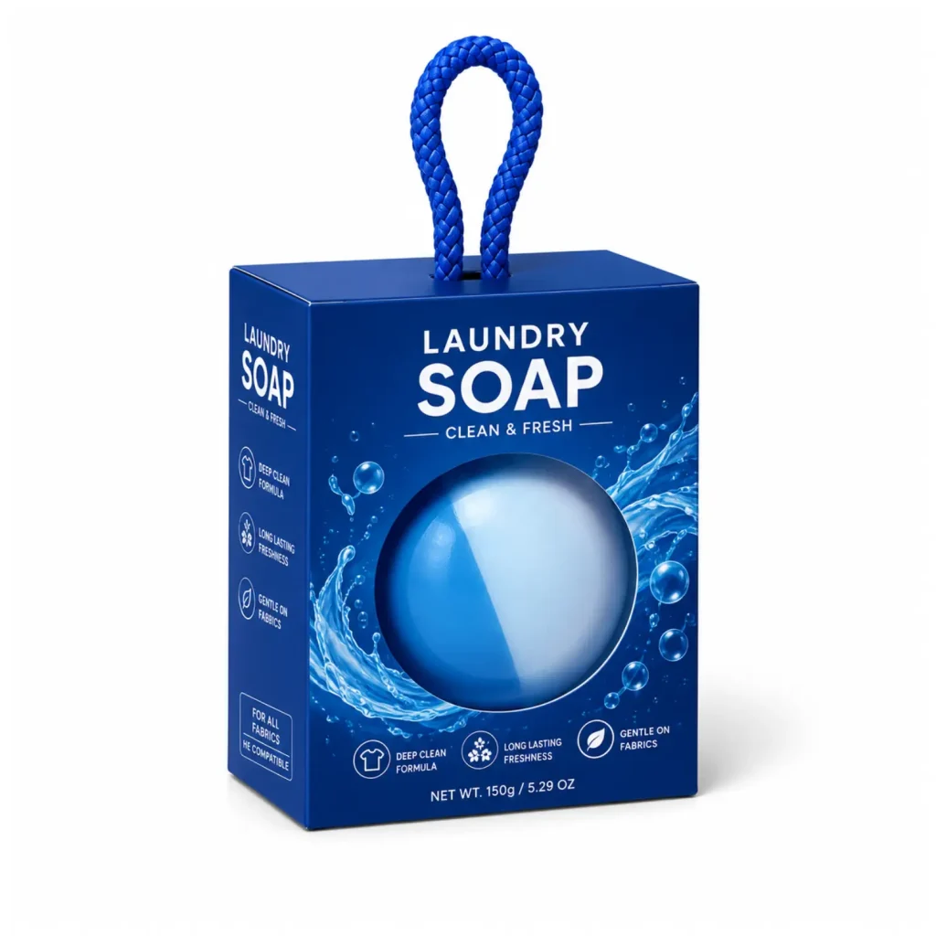 custom homemade laundry soap box